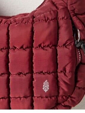 Free People  Movement Quilted Baby Carryall Sling Bag | Mahogany Wine | Sold Out
